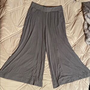 Playful Peach Boutique Charcoal Wide-Leg Pants